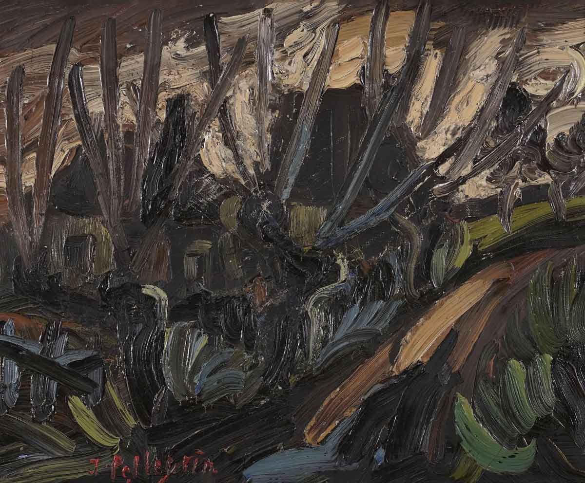Jacques Pellegrin - Paysage - Collection Philippe Lacroix