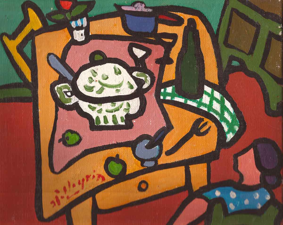 Jacques Pellegrin - Table à la soupière - Collection Philippe Lacroix