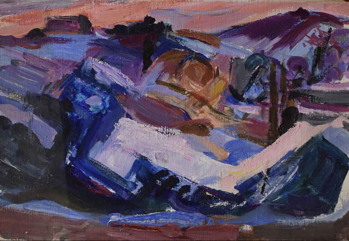 Paul Rigoulet - Composition - Collection Philippe Lacroix