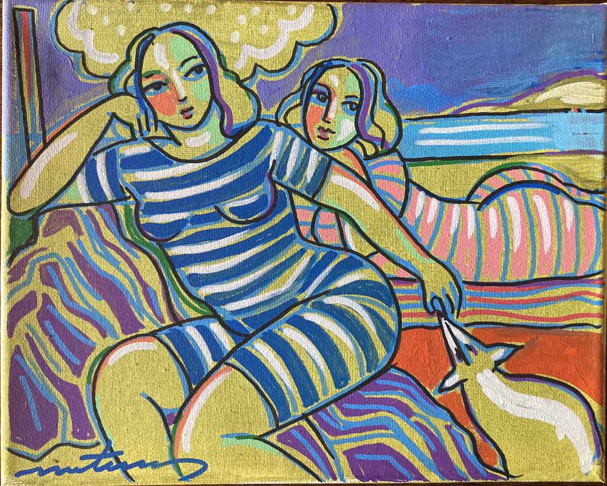Philippe Martinery - Les baigneuses fauves - Collection Philippe Lacroix
